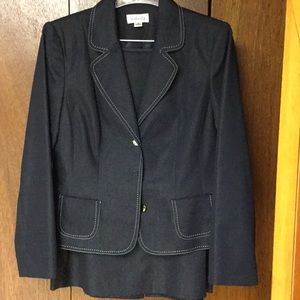 Isabella Suits Denim 2 Pc. Suit
